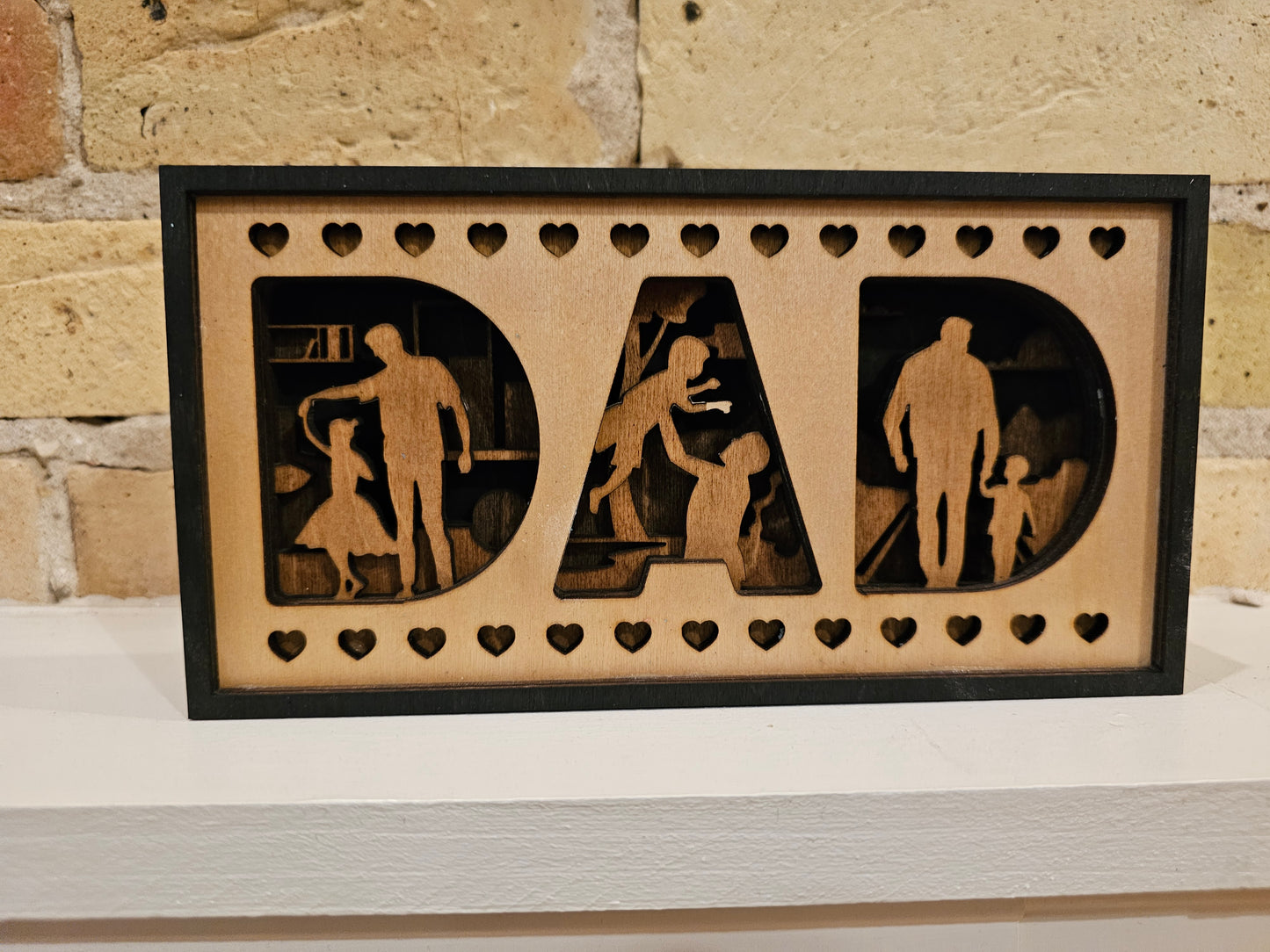 10" Dad Shadowbox