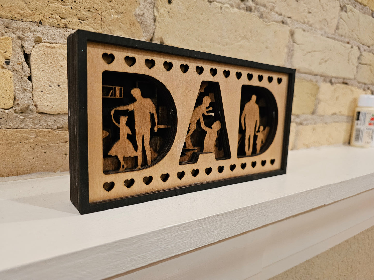 10" Dad Shadowbox