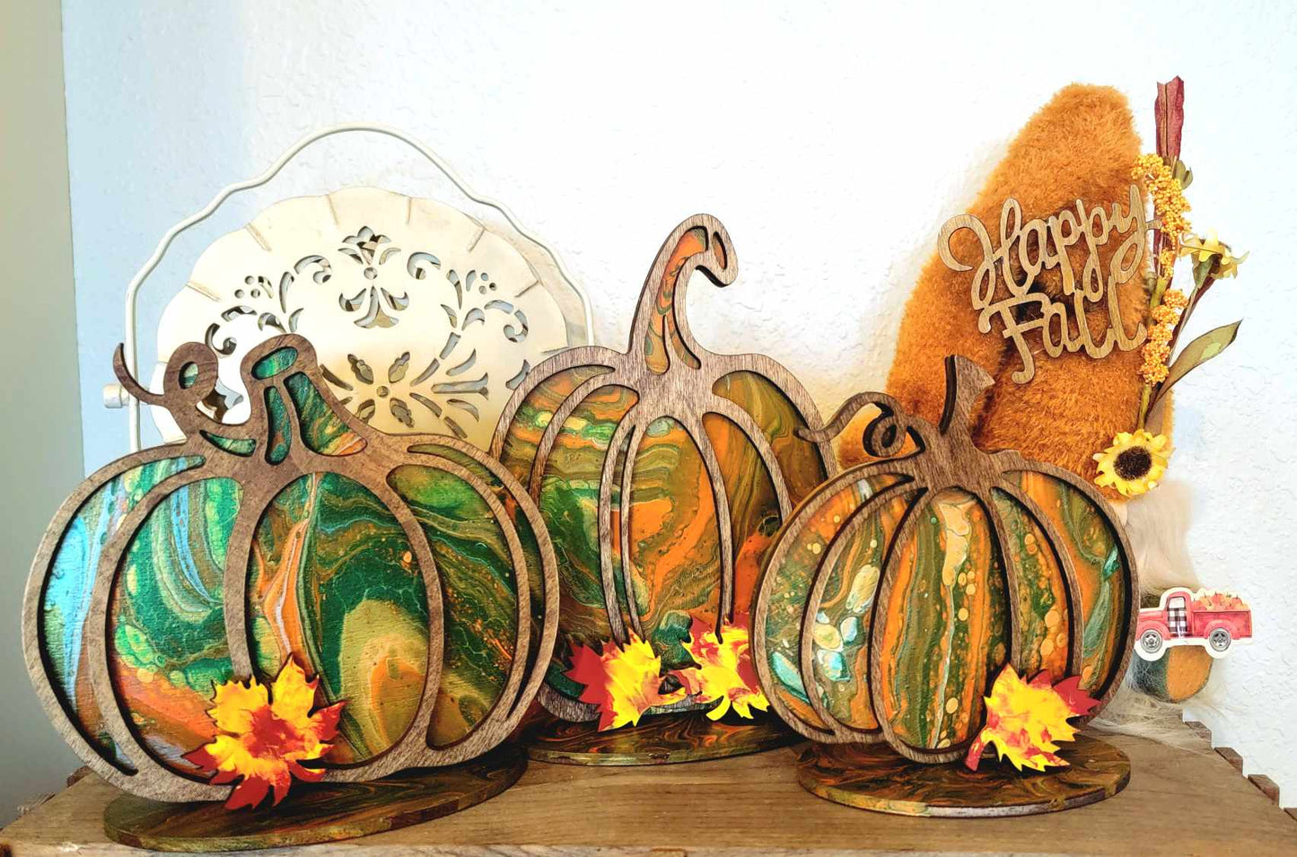 Pumpkin Paint Pour