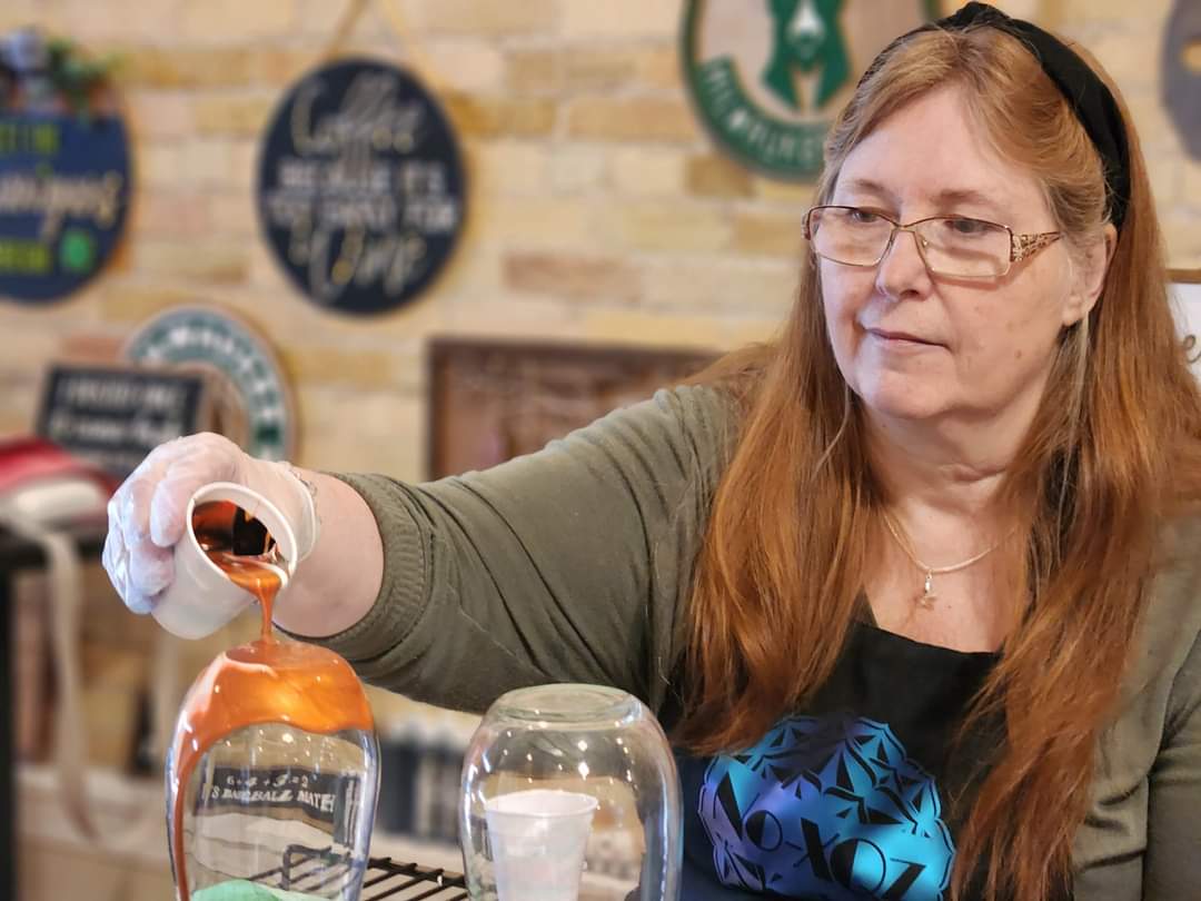 Coasters for Toasters: Paint Pour Class - May 23rd @6pm