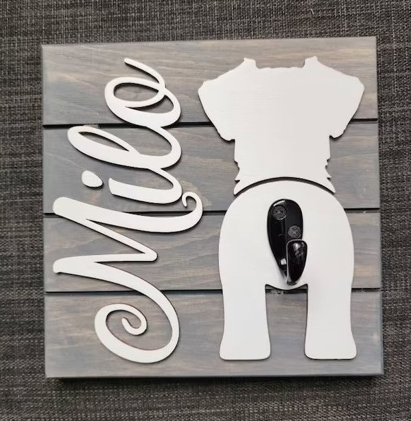 Silhouette Leash Hooks