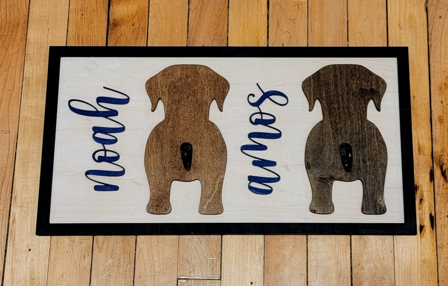 Silhouette Leash Hooks
