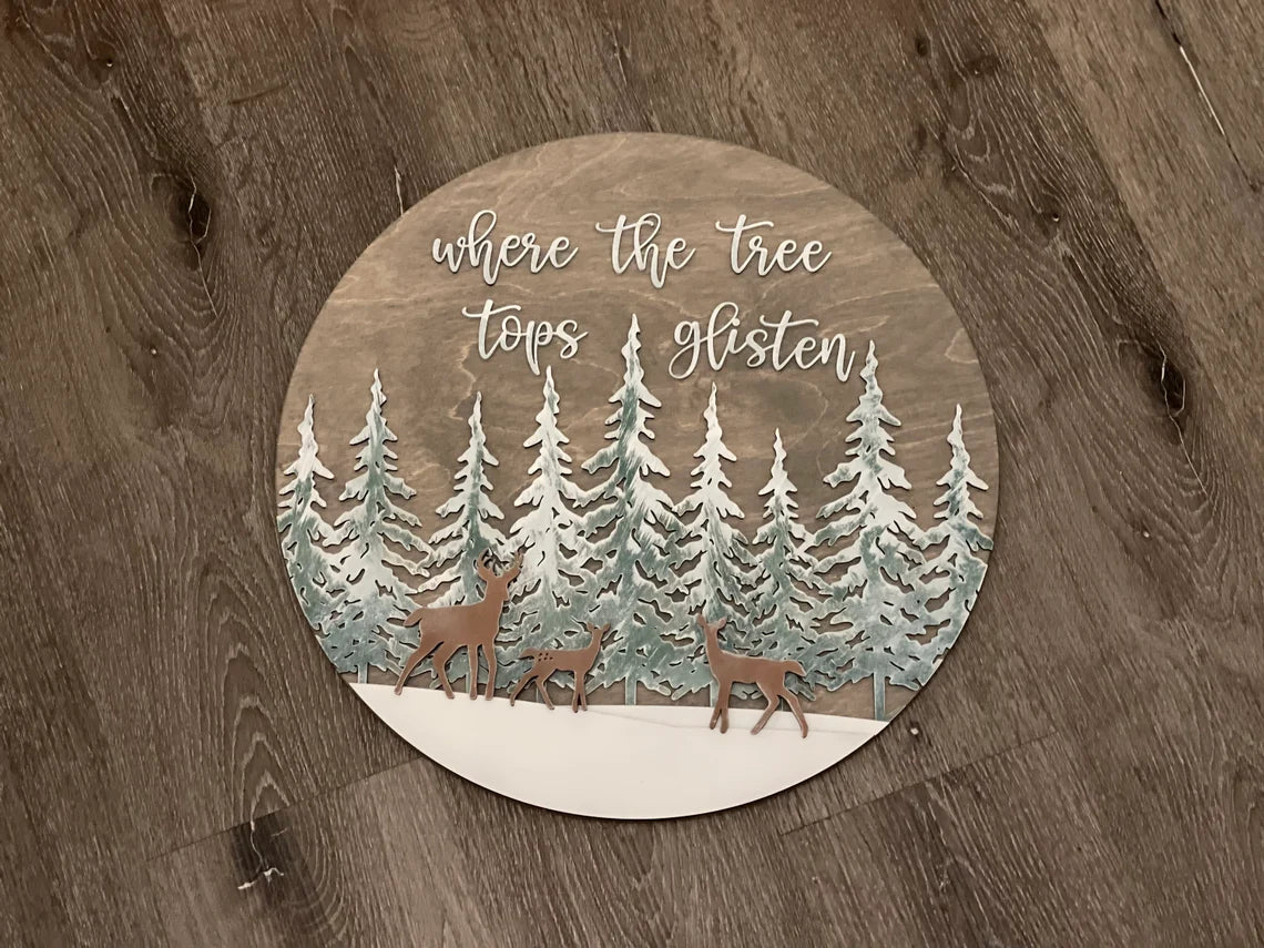 Tree Tops Glisten