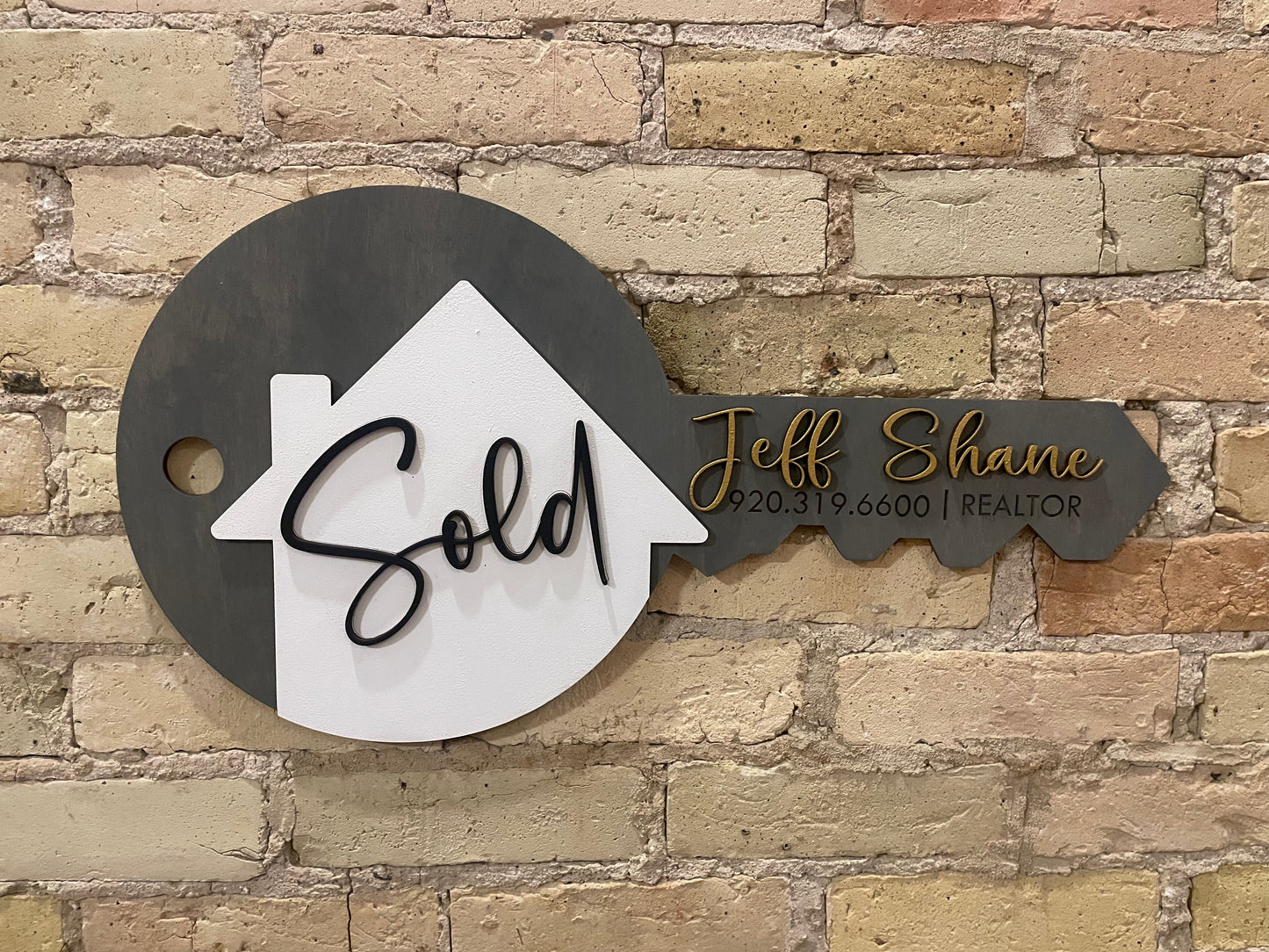 Custom Realtor Sold Sign