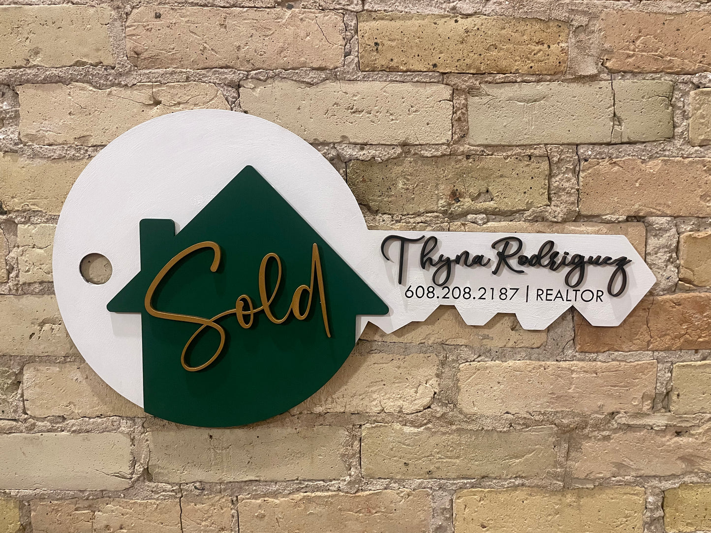 Custom Realtor Sold Sign