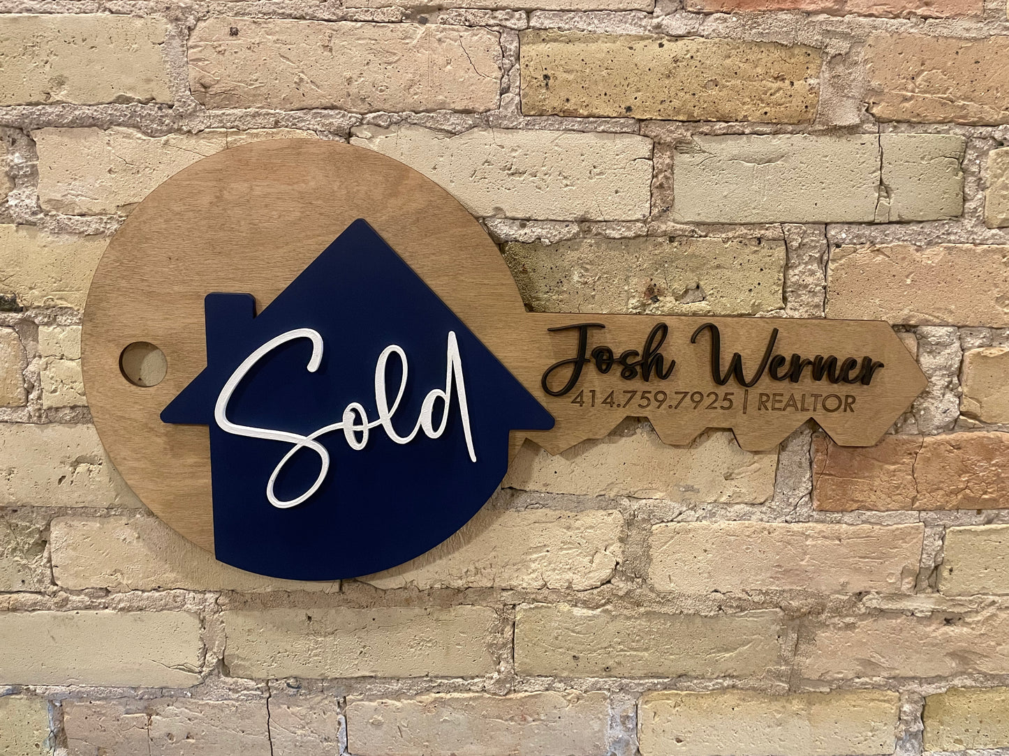 Custom Realtor Sold Sign