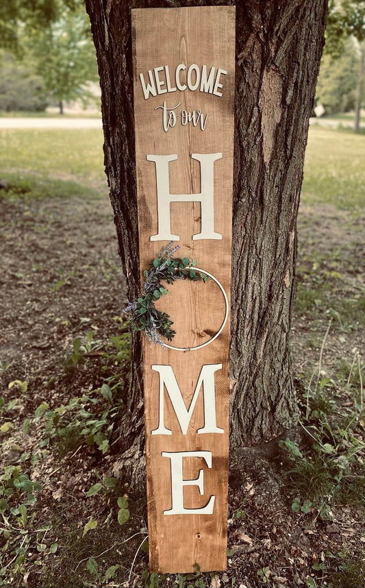 Home Porch Sign
