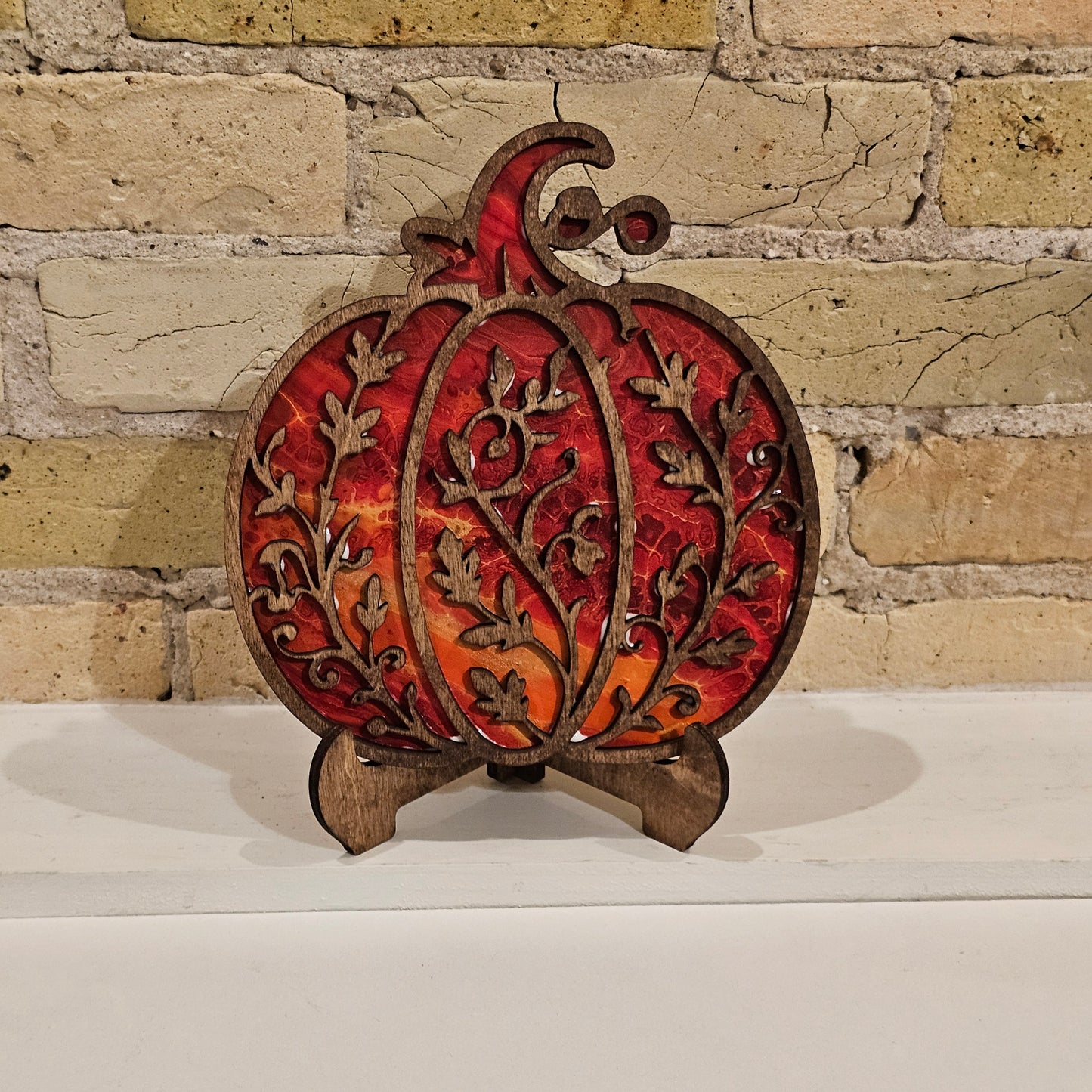 Pumpkin Paint Pour Class