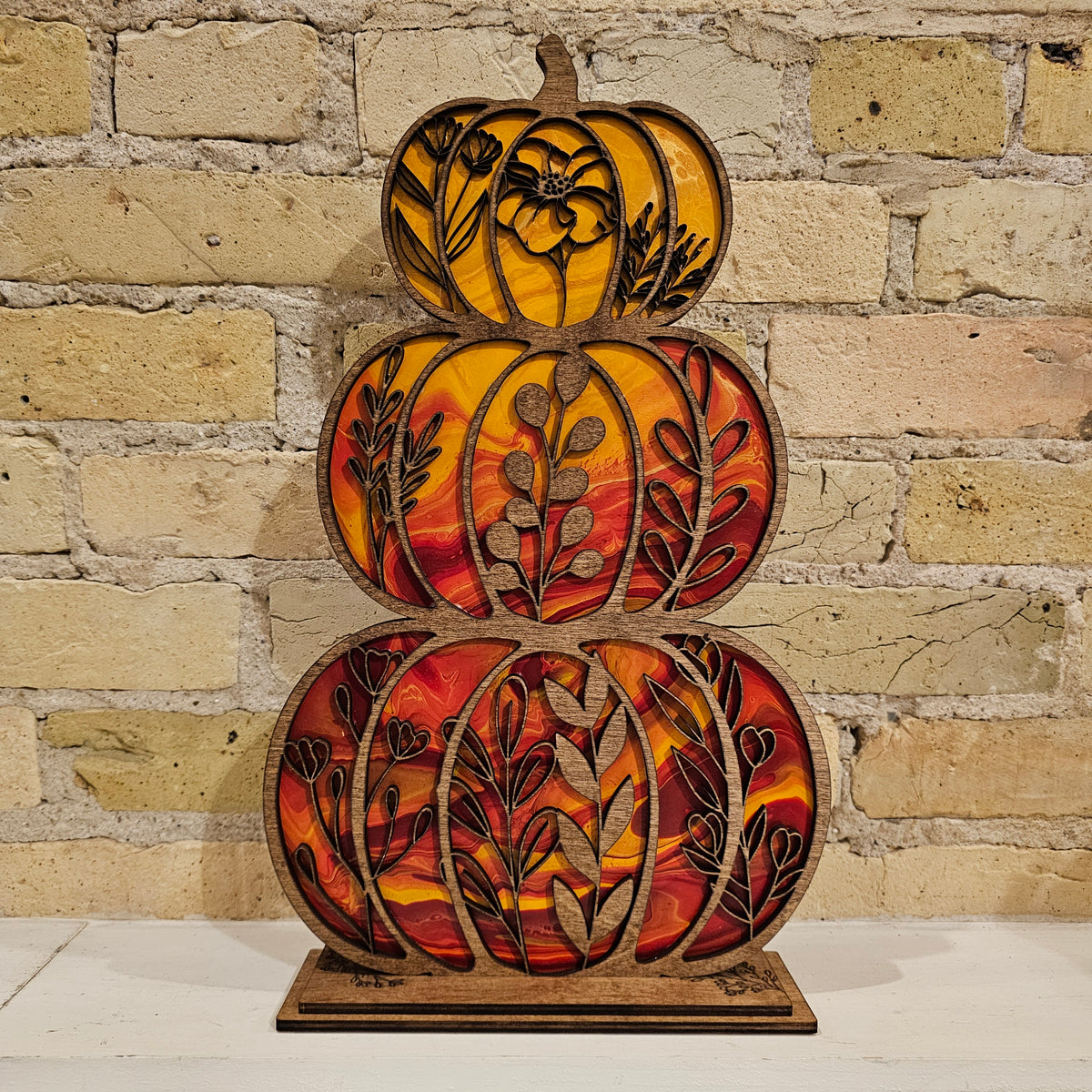 Pumpkin Paint Pour Class